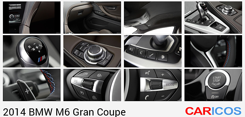 BMW M6 Gran Coupe | 2014MY | | Interior Detail