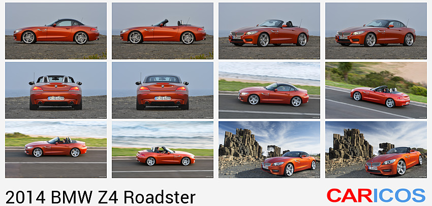 BMW Z4 sDrive 35is (2014) Top Closed | Side