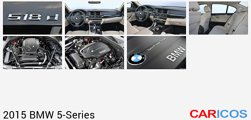 BMW 5-Series | 2015MY | 518d | Badge