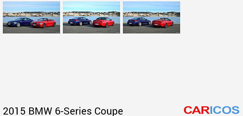 BMW 6-Series Coupe | 2015MY |  and Convertible | Front