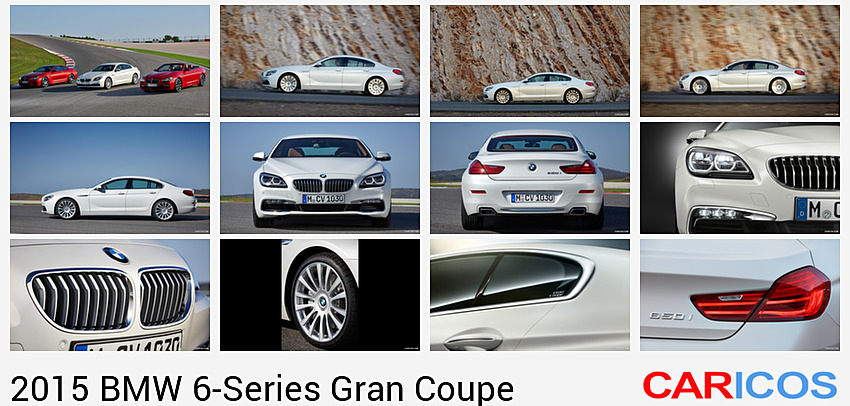 2015 BMW 6-Series 650i Gran Coupe and Family | Front