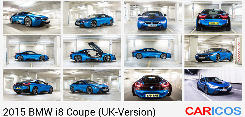 BMW i8 Coupe (UK-Version), 2015MY