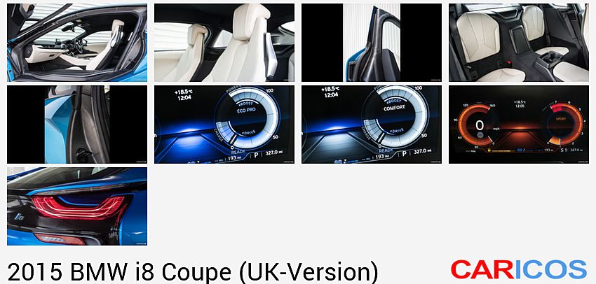 BMW i8 Coupe (UK-Version) | 2015MY | | Interior