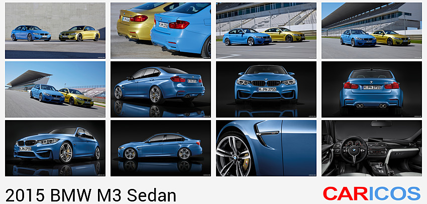 BMW M3 Sedan | 2015MY |  and M4 Coupe | Front
