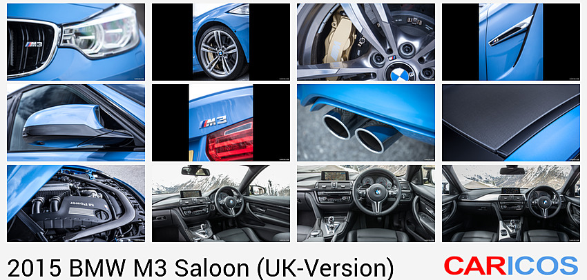 BMW M3 Saloon (UK-Version) | 2015MY |   | Headlight