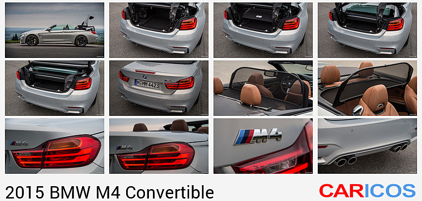 BMW M4 Convertible | 2015MY | Top in Action | Side