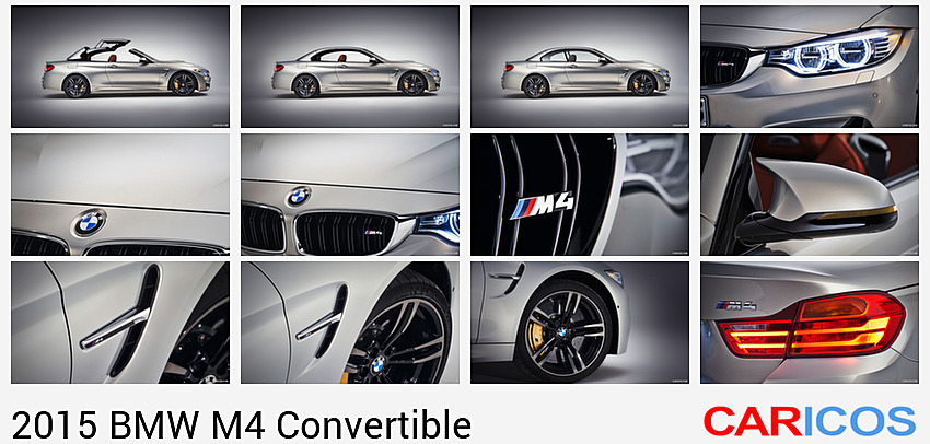 BMW M4 Convertible | 2015MY | Top in Action | Side