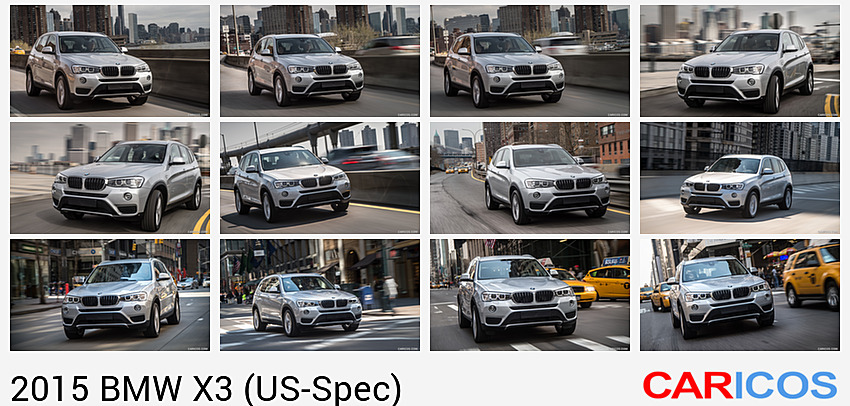 BMW X3 (US-Spec) | 2015MY | Front