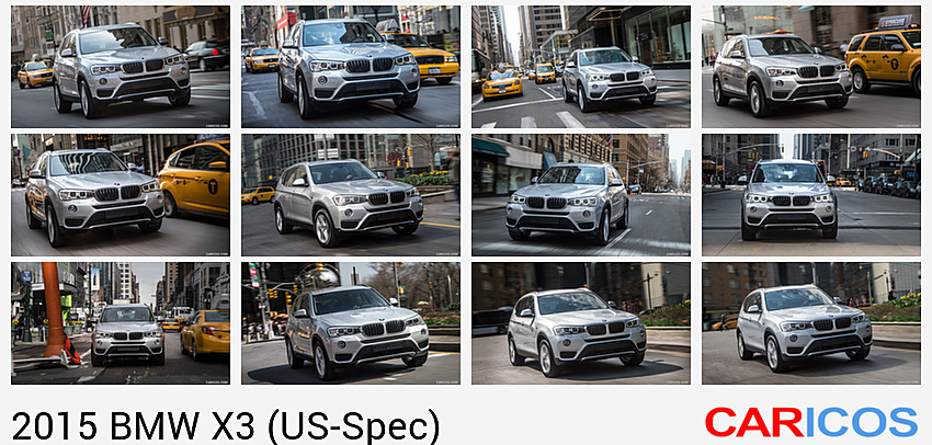 BMW X3 (US-Spec) | 2015MY | Front