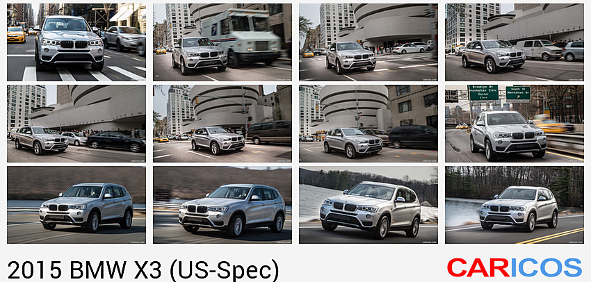 BMW X3 (US-Spec) | 2015MY | Front
