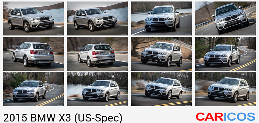 BMW X3 (US-Spec) | 2015MY | Front