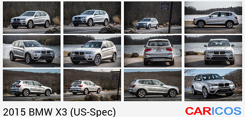 BMW X3 (US-Spec) | 2015MY | Front