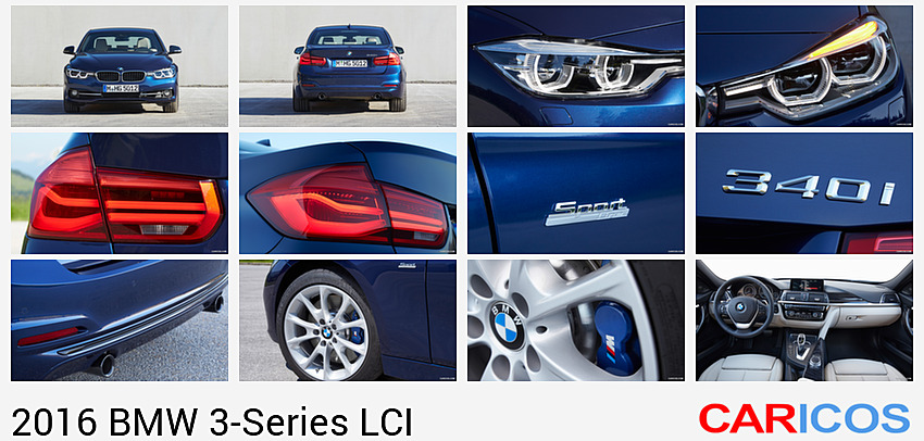 BMW 3-Series LCI | 2016MY |  340i Sport Line (Mediterranean Blue) | Front