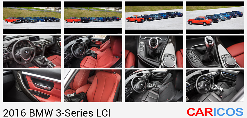 BMW 3-Series LCI | 2016MY | Six Generations | 