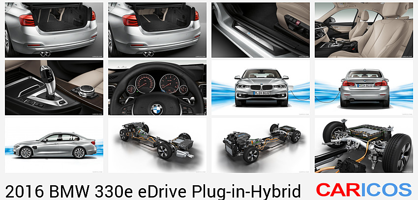 BMW 330e eDrive Plug-in-Hybrid | 2016MY |   | Trunk