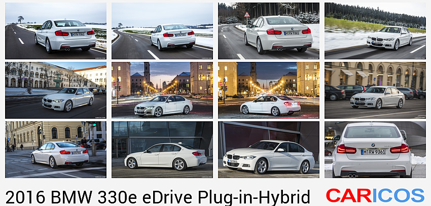 BMW 330e eDrive Plug-in-Hybrid | 2016MY | Rear