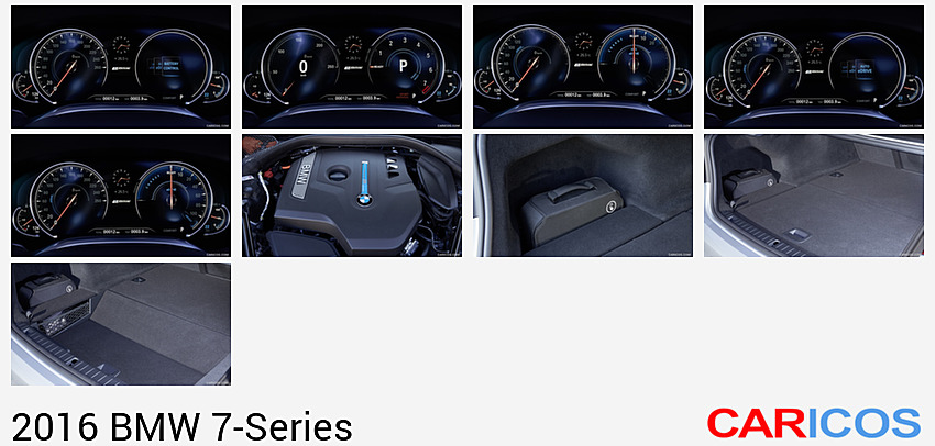 BMW 7-Series | 2016MY |  740Le Plug-in-Hybrid  | Instrument Cluster
