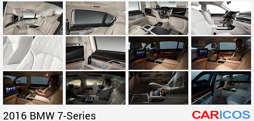 BMW 7-Series | 2016MY |   | Interior Rear Seats