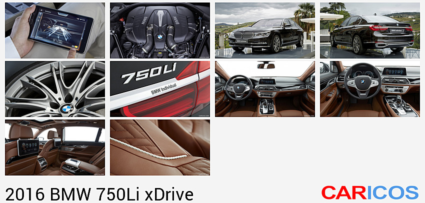 BMW 750Li xDrive | 2016MY | Tablet Control