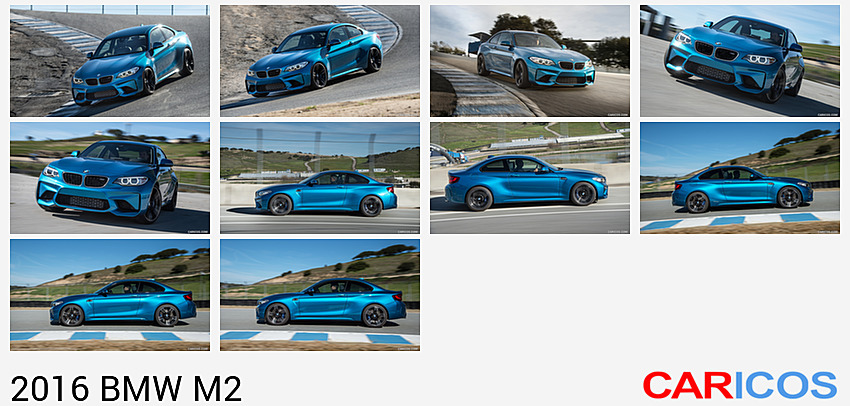 BMW M2 | 2016MY |  Coupe at Laguna Seca Raceway | Front