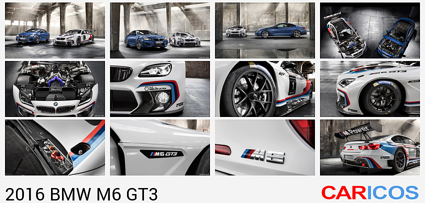 BMW M6 GT3 | 2016MY |  and BMW M6 Coupe | Front