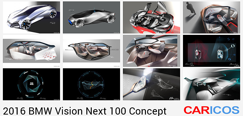 BMW Vision Next 100 Concept | Design Sketch