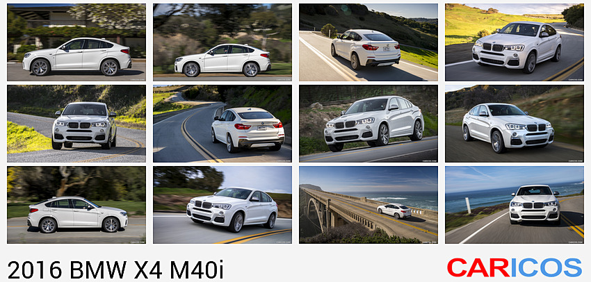 BMW X4 M40i | 2016MY |  in California | Side