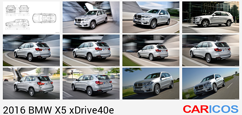 BMW X5 xDrive40e | 2016MY |  eDrive  | Dimensions