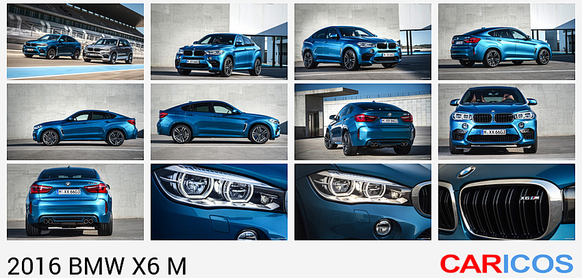 BMW X6 M | 2016MY | and X5 M | Front