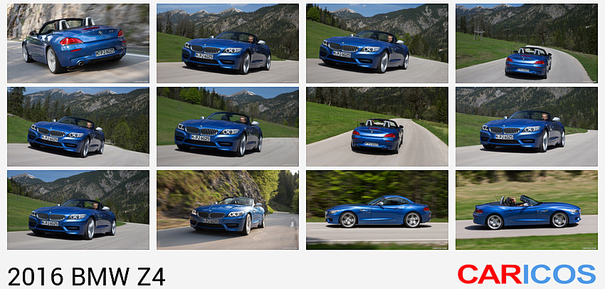 BMW Z4 | 2016MY |  sDrive35is (Color: Estoril Blue Metallic) Top Down | Rear