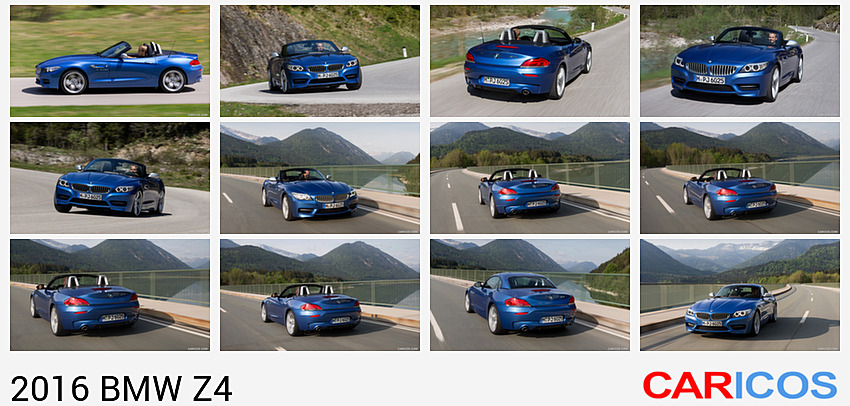 BMW Z4 | 2016MY |  sDrive35is (Color: Estoril Blue Metallic) Top Down | Side