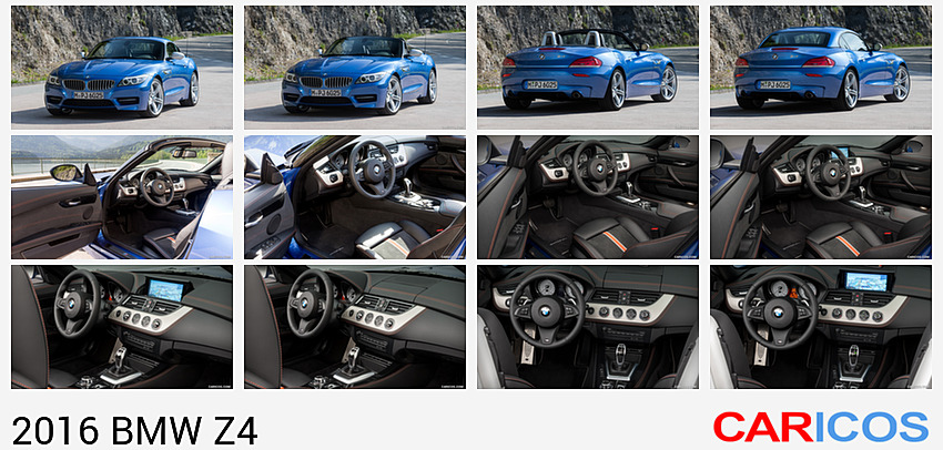 BMW Z4 | 2016MY |  sDrive35is (Color: Estoril Blue Metallic) Closed Top | Front