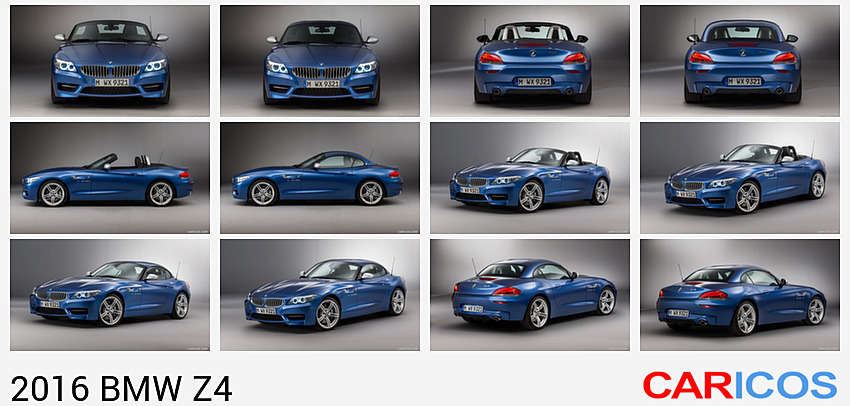 BMW Z4 | 2016MY |  sDrive35is (Color: Estoril Blue Metallic) Top Down | Front