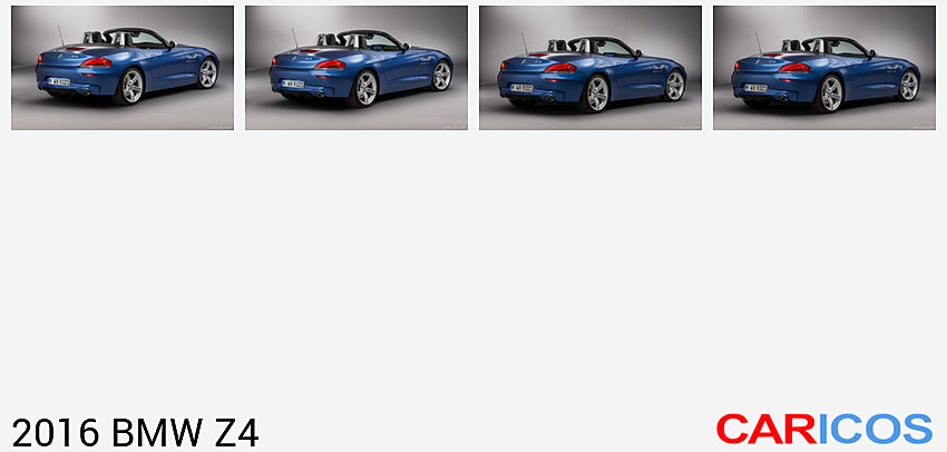 BMW Z4 | 2016MY |  sDrive35is (Color: Estoril Blue Metallic) Top Down | Rear