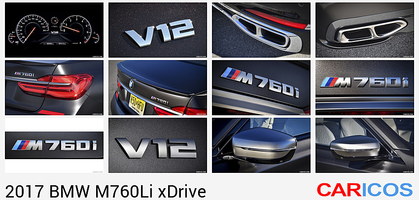 BMW M760Li xDrive | 2017MY | V12 Excellence | Digital Instrument Cluster