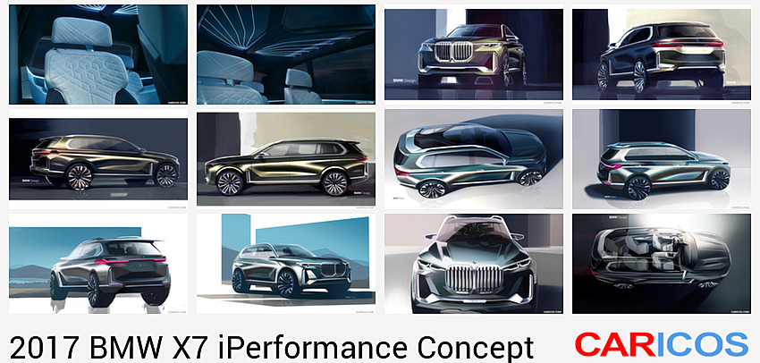 BMW X7 iPerformance Concept | 2017MY | Interior, Seats