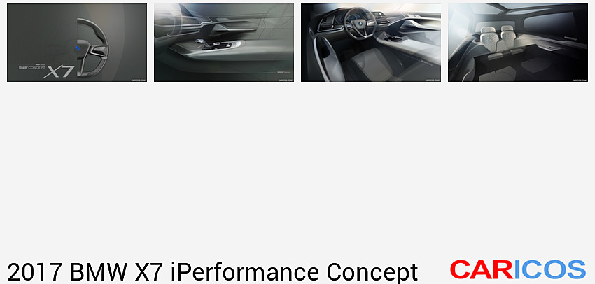 BMW X7 iPerformance Concept | 2017MY | Design Sketch