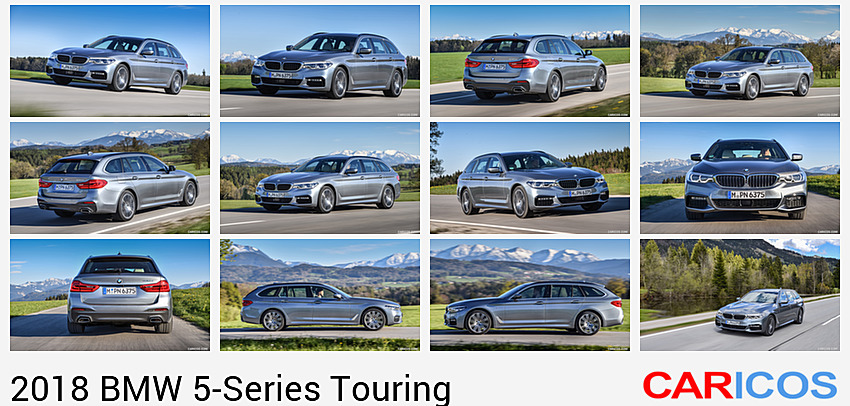 2018 BMW 5-Series 530d Touring | Front Three-Quarter
