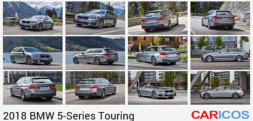 2018 BMW 5-Series 530d Touring | Front Three-Quarter