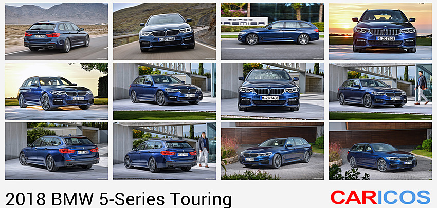 2018 BMW 5-Series 530d xDrive Touring | Rear Three-Quarter