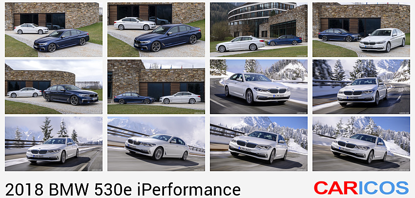 BMW 530e iPerformance | 2018MY |  and BMW M550i xDrive