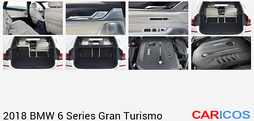 2018 BMW 6 Series 640i xDrive Gran Turismo | Interior, Rear Seats