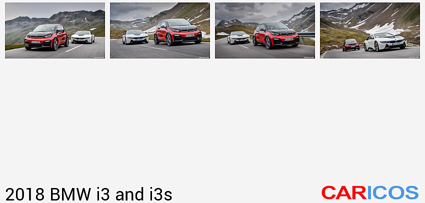 2018 BMW i3s and i8