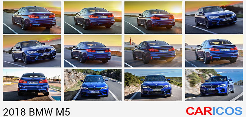 BMW M5 | 2018MY | Rear Three-Quarter