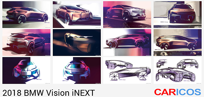 BMW Vision iNEXT | 2018MY | Design Sketch