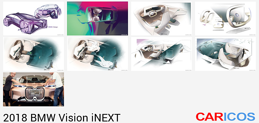 BMW Vision iNEXT | 2018MY | Design Sketch