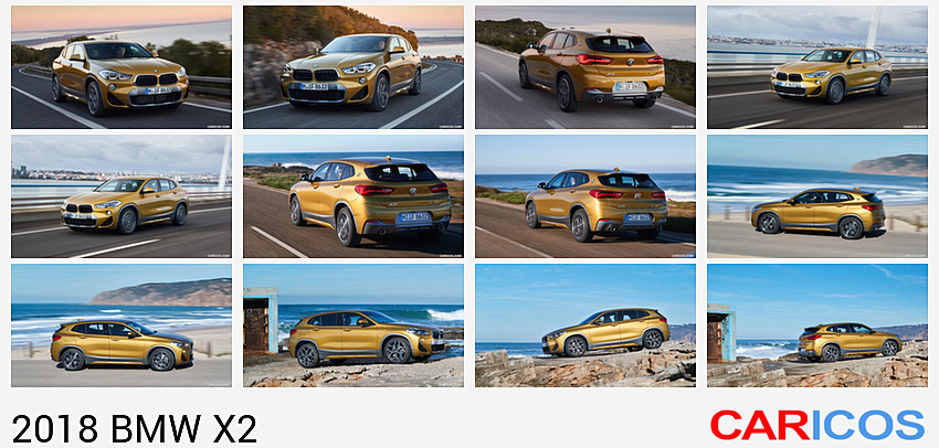 BMW X2 | 2018MY |  xDrive20d M Sport X (Color: Galvanic Gold) | Front