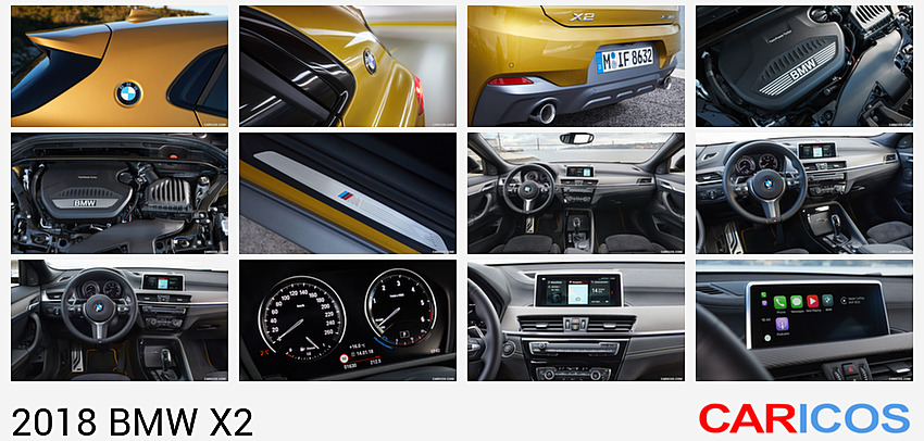 BMW X2 | 2018MY |  xDrive20d M Sport X (Color: Galvanic Gold) | Badge