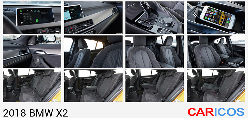 BMW X2 | 2018MY |  xDrive20d M Sport X (Color: Galvanic Gold) | Central Console