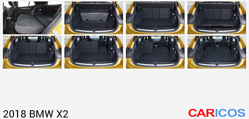 BMW X2 | 2018MY |  xDrive20d M Sport X (Color: Galvanic Gold) | Interior, Rear Seats